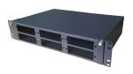 Fiber Optic Cable MTP MPO Patch Panel 2U 144 Modular 6 Cassettes 24 Cores