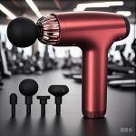 5 Interchangeable Heads Deep Tissue Massage Gun and Adjustable Intensity