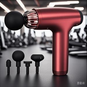 Quality 5 Interchangeable Heads Deep Tissue Massage Gun and Adjustable Intensity wholesale