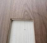 slight brushed American walnut engineered wood flooring, natural lacquer with