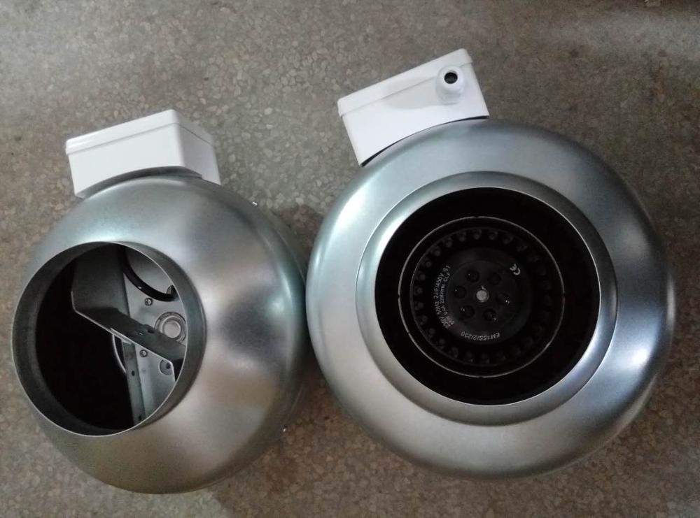 GDF Inline Centrifugal Fan Suitable for Duct Mounting and Gas Exhaust Applications