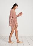 Summer Wholesale Design Striped Long Sleeve Casual Woman Dress