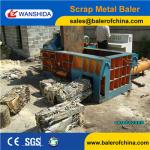 Aluminum scrap metal balers