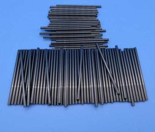 Black Polished Zirconia Ceramic Roller High Strength Electrical Insulation