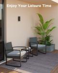 Patio Rattan Furniture Set Hidden Storage, 7 Sofa Sections, Outdoor Wicker