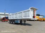 Customization Heavy Mechanical Suspension Dump Trailer for 80ton Ore Transportat