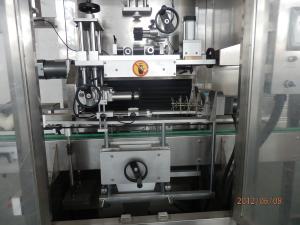 Quality SS 304 3.0KW Shrink Sleeve Label Machine Thinget PLC Control wholesale