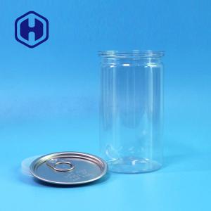 Quality Straight Healthy Bpa Free Clear Plastic Cans 211# 12oz 360ml Dry Fruits Condiments Packing wholesale