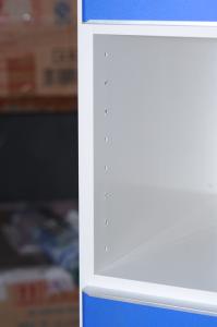 Quality Triple Tier Lockers For Factory , Odour Resistant Keyless Blue School Lockers wholesale