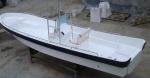 Power Save Long Range Fishing Boats Color Customized 7m 100% Hand - Laid