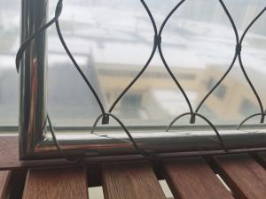 High Strength Stainless Steel Wire Rope Mesh For Balustrade / Railing