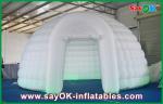 Led Lights Inflatable Air Tent , Diameter 5m Inflatable Dome Tent