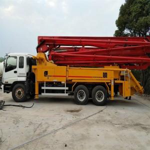 Quality High Efficience Year 2019 Used Putzmeister Concrete Pump Truck with and Condition wholesale