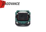 51 Pin Female Sumitomo Automotive ECU Connectors Green Waterproof Connector