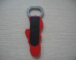 High class customized design 3d PVC bottle opener /metal bottle opener /Anchor