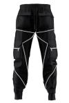 Small Quantity Garment Manufacturer Sports Trousers Velcro Slacks With