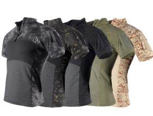 Quality Tactical Uniform Short Sleeve Tactical Suit Camouflage Loose Quick Drying Outdoor Summer Sports Clothes wholesale