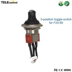 Quality Telecrane Remote Control Spare Parts 3 Position Toggle Switch With Waterproof Cap wholesale