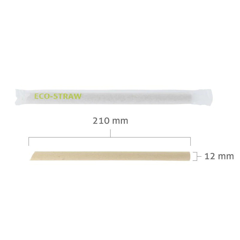 100% Biodegradable Reusable Bamboo Drinking Straws For Smoothie 15cm
