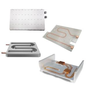 Quality Small Cold Plate Heat Sink Aluminum / Copper Material Cooling Solution wholesale