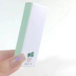 Square Cosmetic Packaging Carton Stock Green Plant Lipstick Lip Gloss Packaging