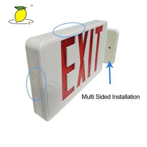 Quality High Bright Commercial 60Hz LED Emergency Exit Sign wholesale