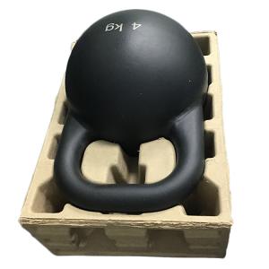 Quality Natural Brown Pulp Tray Packaging Sugarcane Material For Kettlebell wholesale