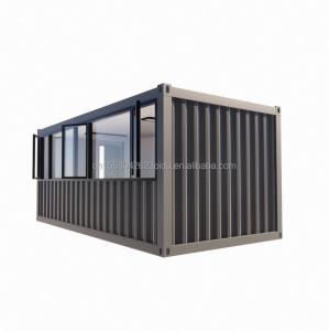 Quality 20ft or 40ft Mini Pop Up Shop Container House Restaurant Shop Street Food Kiosk Container with Aluminum Alloy Windows wholesale