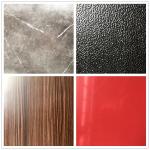 T3 Temper Wood Grain PVDF Coated Aluminum Strips Good Weldability