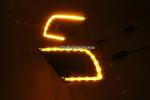 Toyota Innova 2013-2015 DRL LED Daytime driving turn signal Fog Lights