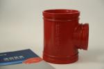 Corrosion Resistance Grooved Tee With Painting Epoxy Coating