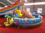 Commercial Grade Jump Bounce House Fire Retardant PVC Material Made