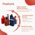 Empty Gasoline Engine Motor Oil Fuel Oil lubricant Engine Oil hdpe Plastic