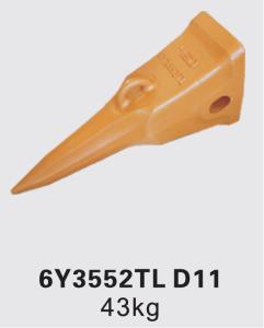 Quality D11 D12 D12TL 6Y3552TL Ripper Teeth Mining-Grade Penetration Efficiency ‌ wholesale