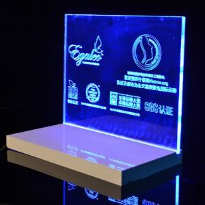 Quality Transparent ZHLX07 ODM LED Plastic Display Stands wholesale