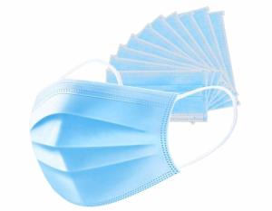 Quality Hypoallergenic Dental Masks , 3 Ply Non Woven Face Mask Low Breathing Resistance wholesale
