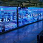 19kg LED Display Screen For Advertising Outdoor Transparent LED Display 6000nits