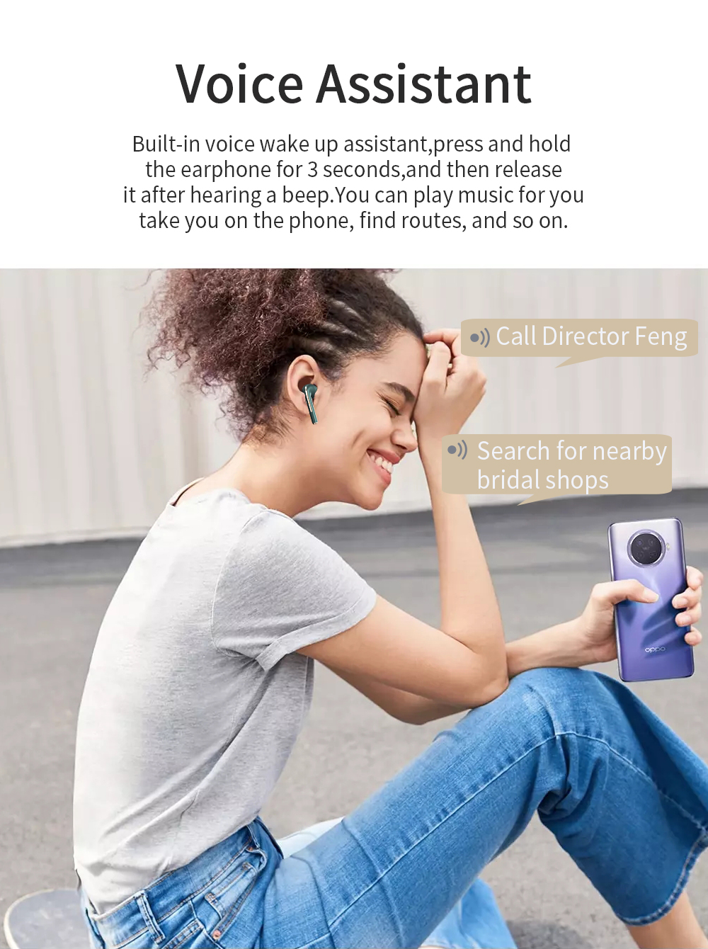 J18 ANC HiFi Wireless Sound Stereo True Wireless Headset Earbuds J18 Handsfree Earphones