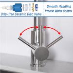world famous brand mixer Sus304 sink Faucet steel 316 Whale Marine Tap