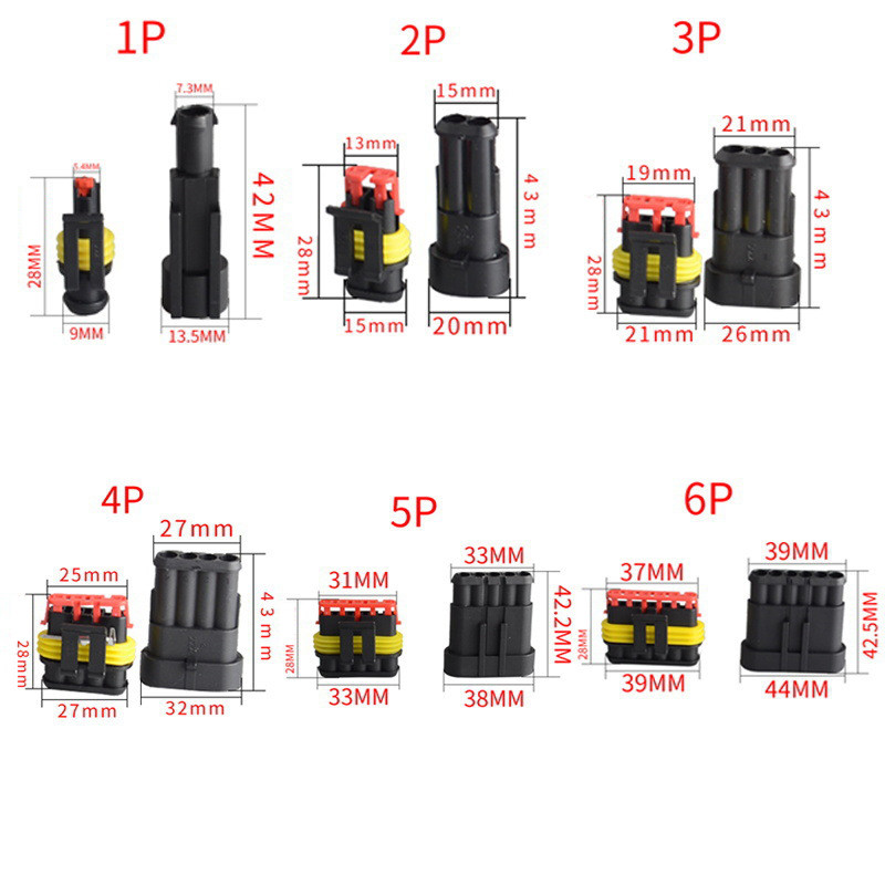Waterproof Connector Injection Molding NAK80 P20 Injection Molding Automotive Parts