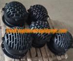 cast iron BS4504 resilient seal foot valve