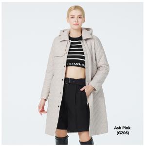 Quality Warm Autumn Spring Outerwear Women'S Spring Jacket With Hood Light Beige wholesale