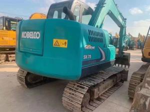 Quality Construction Used Kobelco Excavators Sk75 Digger 7Ton Used Small Excavator wholesale