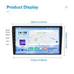 TDA7708 Radio IC Built-in Carplay IPS DSP Car DVD Player for Universal Car
