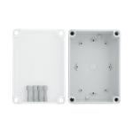 Clear Lid Black Base Plastic Screws IP66 Plastic Watertight Junction Seal Box