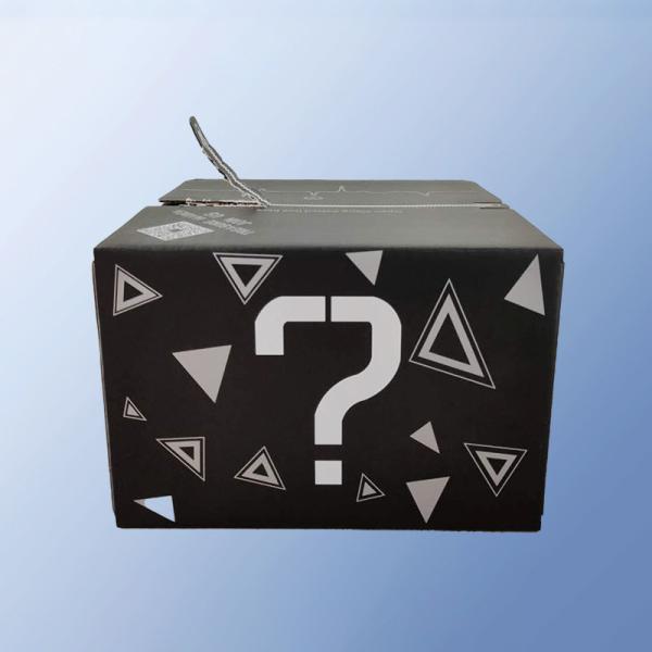 Color printing zipper cardboard box, express delivery paper box, corrugated