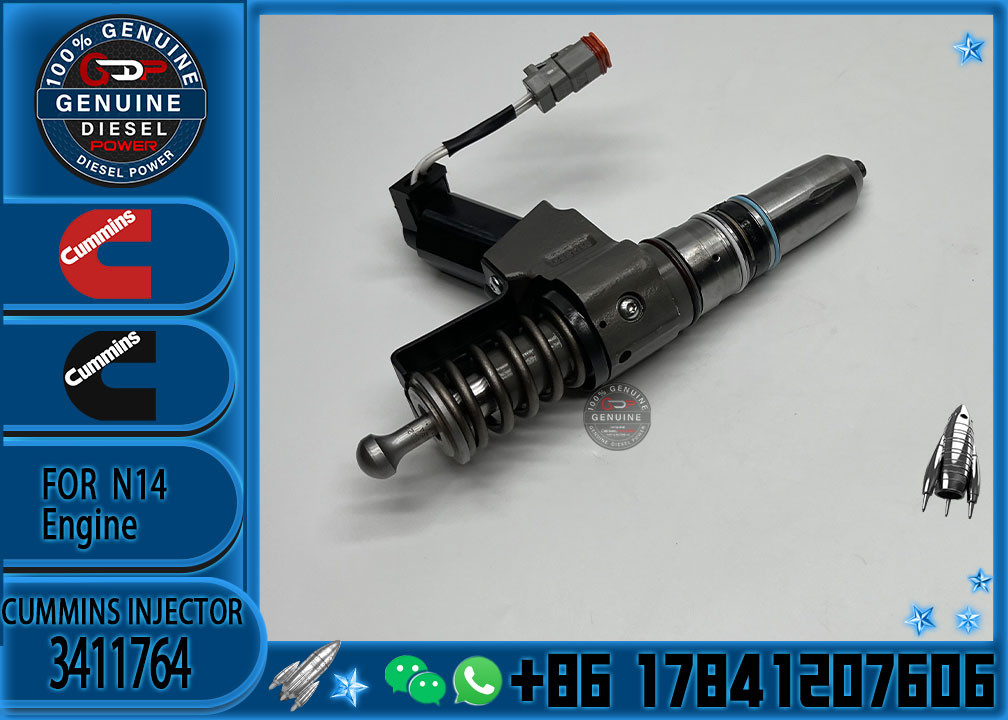 3411764 N14 Machinery Engine Spare Parts Genuine Cummins Injector 3411764