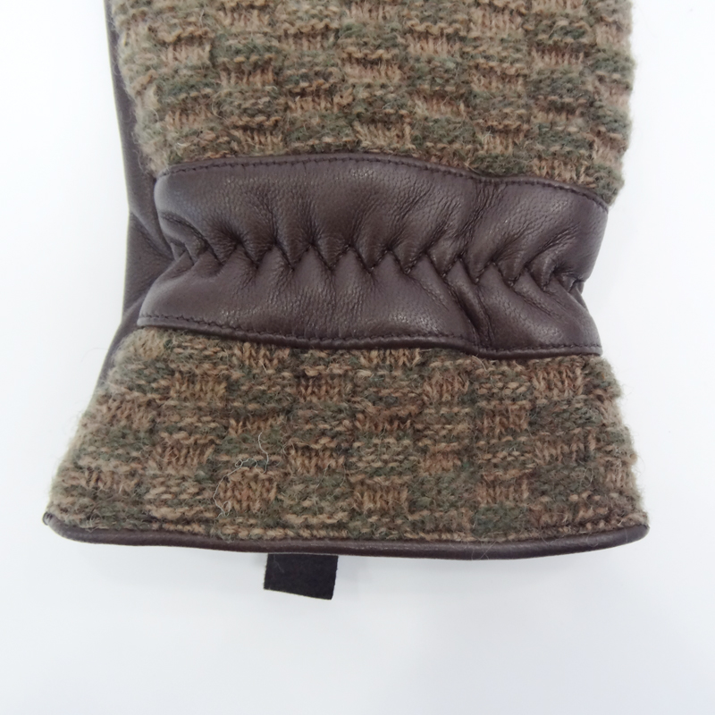 Comfortable Mens Soft Leather Gloves Silk Lining With Custom Styles