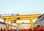 Movable Double Girder Gantry Crane 50Ton Container Cabin Pendant Remote Control