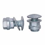 Anti-Terrorism Traffic Barrier Road Bolt and Nut ISO Certified Guardrail